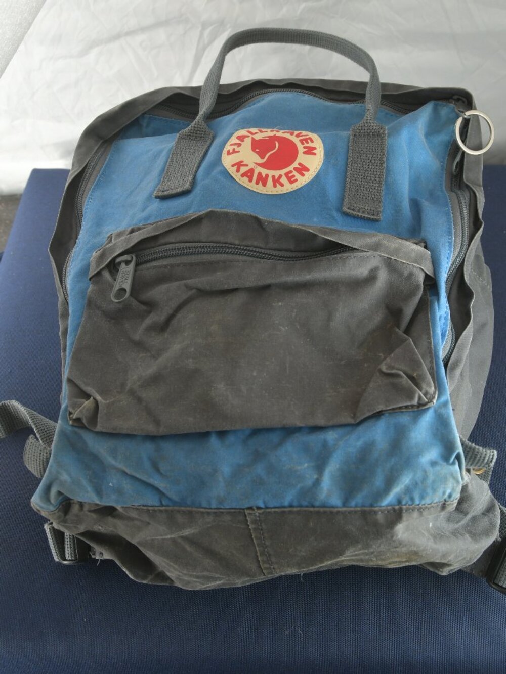 Fjallraven Kanken Backpack - Blue/grey